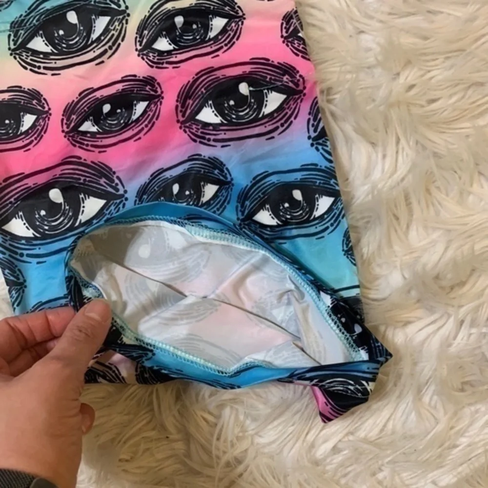 Multicolored Eye Ski Mask New without tags‎
